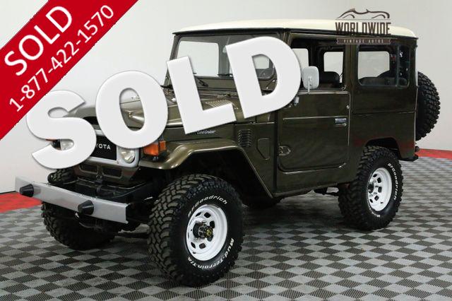 1982 TOYOTA LAND CRUISER FJ40 FRAME OFF RESTORED PS PB 4 SPEED