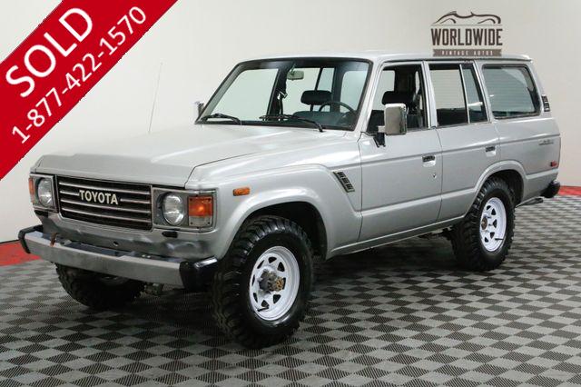 1985 TOYOTA LAND CRUISER FJ60 RARE SOLID COLORADO TRUCK COLLECTOR