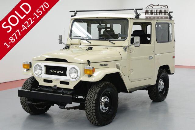 1978 TOYOTA LAND CRUISER FJ40 VINTAGE 4X4 CONVERTIBLE RESTORED