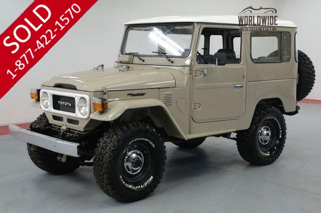 1984 TOYOTA LAND CRUISER  FJ40. FRAME OFF RESTORED. LIFT. BFG TIRES. 
