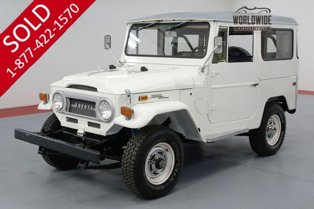 1986 TOYOTA LAND CRUISER FJ60. LOW MILES! DRY AZ COLLECTOR GRADE 4x4.