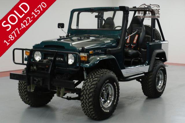 1976 TOYOTA  LAND CRUISER FJ40 RESTORED CUSTOM V8! PS PB SNORKEL WINCH 