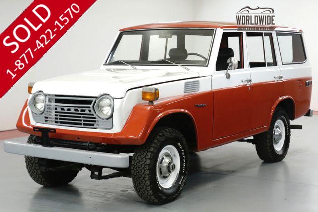 1977 TOYOTA LAND CRUISER  FJ55. RESTORED DRIVER. FACTORY STEEL WHEELS 