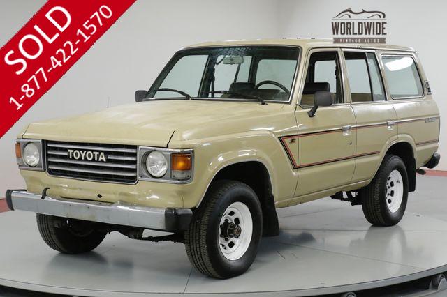 1986 TOYOTA  LAND CRUISER FJ60 RARE 4x4 PS PB VINTAGE COLLECTOR FJ62  