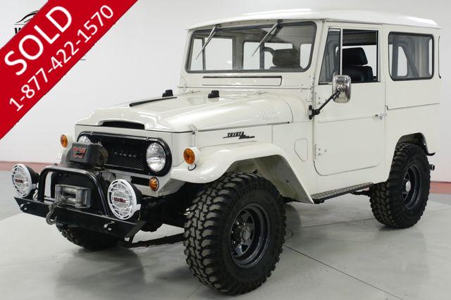 1966 TOYOTA LAND CRUISER  FRAME OFF RESTORE FUEL INJECTED VORTEC V8