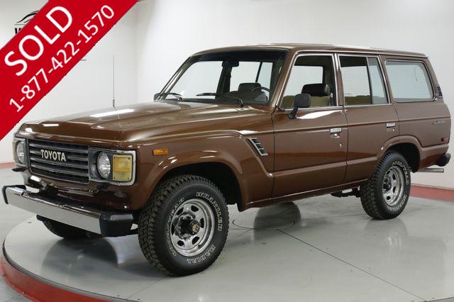1984 TOYOTA  LAND CRUISER FJ60 COLLECTOR GRADE CA TRUCK 91K MI 1 OWNER