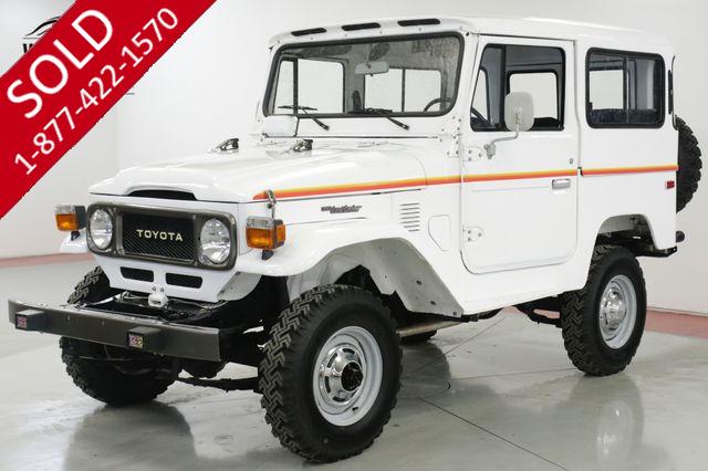 1977 TOYOTA LAND CRUISER  FJ40. FRAME OFF RESTORATION 4X4 PS PB 