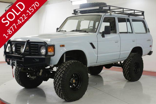 1987 TOYOTA LAND CRUISER  FJ60 FUEL INJECTED LS CUSTOM LIFT RACK