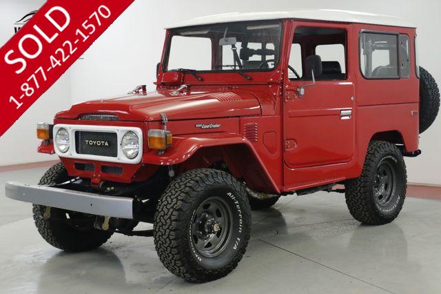 1981 TOYOTA LAND CRUISER  FRAME OFF RESTORED 5 SPEED AC! PS PB