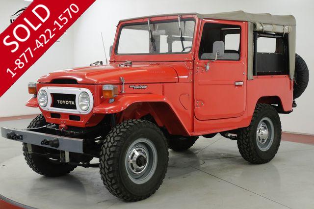 1976 TOYOTA LAND CRUISER  FJ40 FRAME OFF RESTORED RARE FST SOFT TOP