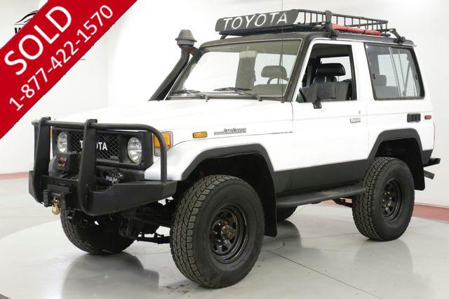 1987 TOYOTA  LAND CRUISER BJ71 BJ70 DIESEL LIFT WINCH ARB RACK FJ40