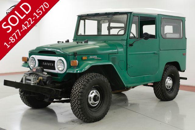 1972 TOYOTA  LAND CRUISER FJ40 WINCH CONVERTIBLE HARD TOP FJ45 FJ60