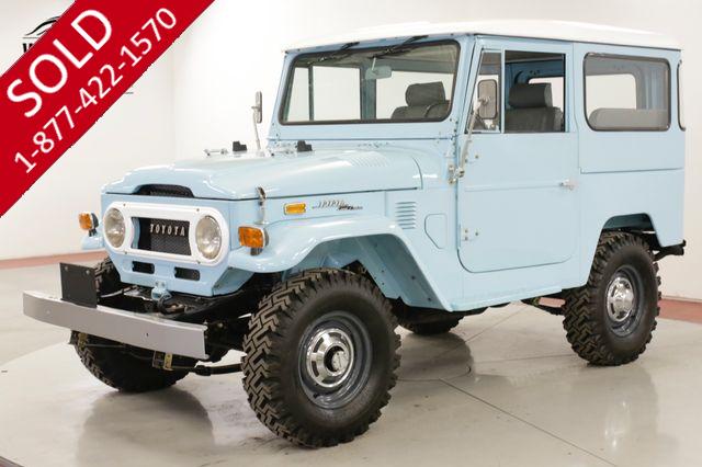 1974 TOYOTA  LAND CRUISER  FJ40 FRAME OFF RESTORATION 2-F MOTOR