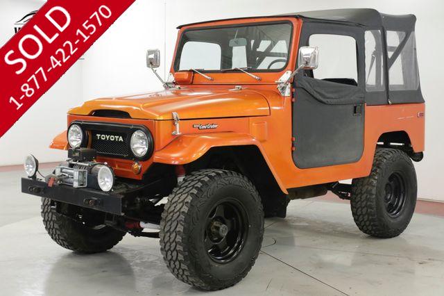 1972 TOYOTA LAND CRUISER FJ40 LIFT WINCH CONVERTIBLE 4x4