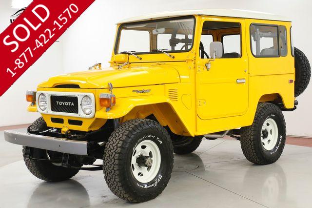 1979 TOYOTA LAND CRUISER FJ40 FRAME OFF RESTORED NAS 53K ORIGINAL MI