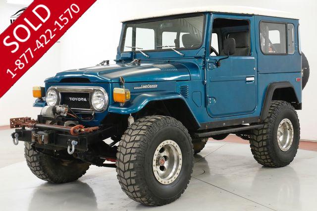 1975 TOYOTA  LAND CRUISER  FJ40 V8! 4X4 PS PB WINCH LIFTED HARDTOP