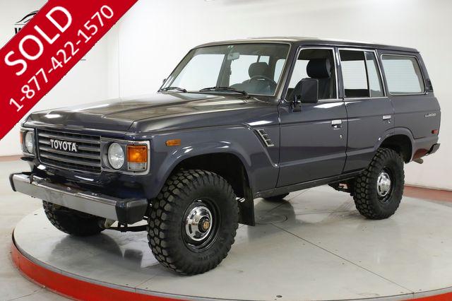 1985 TOYOTA  LAND CRUISER  FJ60 $20K+ INVESTED REBUILT 2F 5K MILES AC!