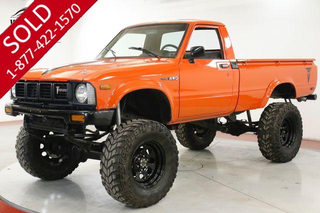 1982 TOYOTA  PICKUP TRUCK STRAIGHT AXLE SHORT BED LIFTED 90K MI