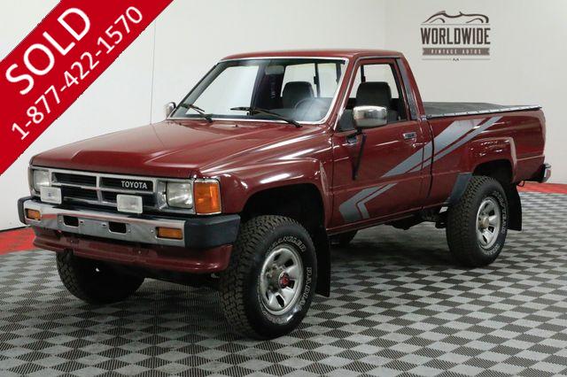 1988 TOYOTA TRUCK 4X4 42K ORIGINAL MILES COLLECTOR EFI AC