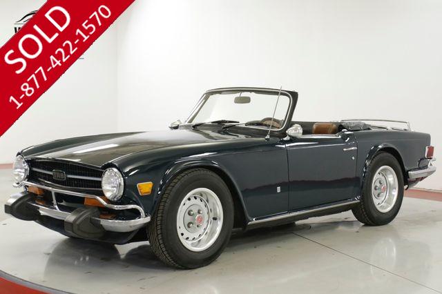 1974 TRIUMPH TR6 CONVERTIBLE COLLECTOR MUST SEE RARE