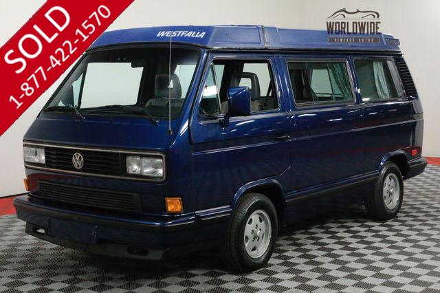 1990 VOKSWAGEN VANAGON WEEKENDER WESTFALIA VERY RARE LOW MILES