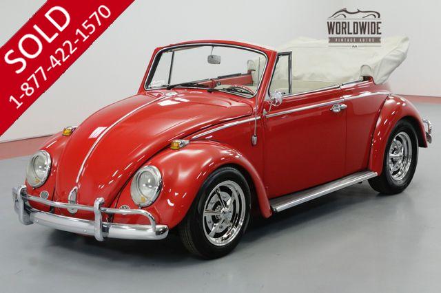 1965 VOLKSWAGEN BEETLE CONVERTIBLE EXTENSIVE RESTO 2110CC MUST SEE