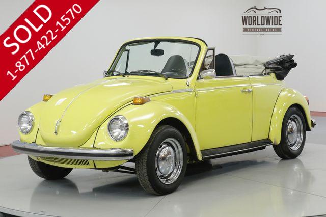 1973 VOLKSWAGEN BEETLE CONVERTIBLE HARTZ CANVAS TOP 