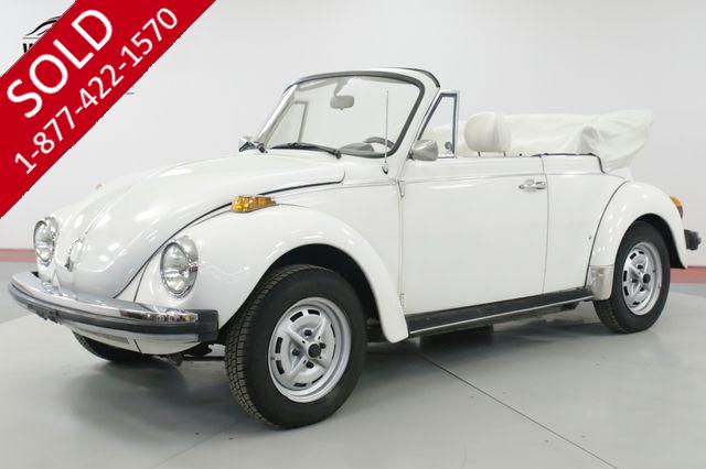 1979 VOLKSWAGEN  BEETLE  BUG CONVERTIBLE 71K MILE KARMANN EDITION