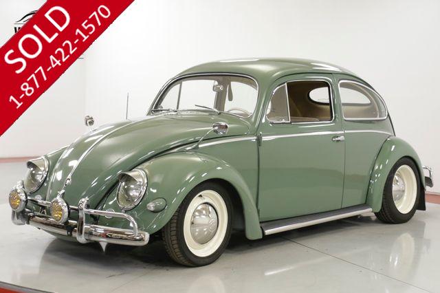 1956 VOLKSWAGEN  BEETLE BUG EXTENSIVE RESTORATION OVAL WINDOW