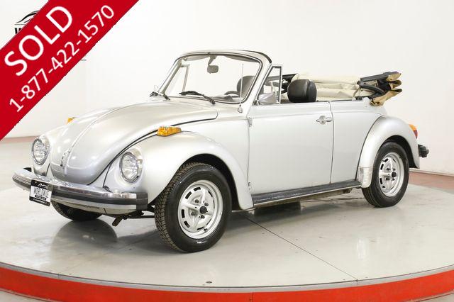 1979 VOLKSWAGEN BEETLE CONVERTIBLE RARE COLLECTOR SUMMER READY
