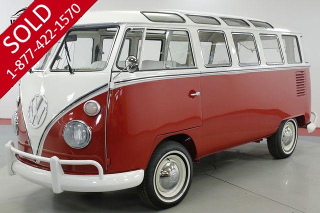 1973 VOLKSWAGEN  BUS 23 WINDOW VW MICROBUS NUT AND BOLT RESTORED