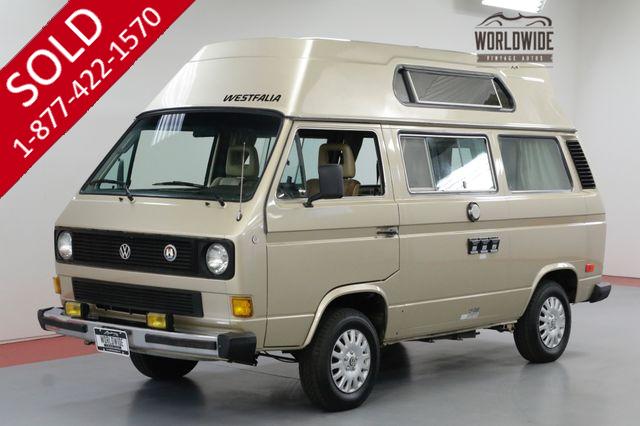 1985 VOLKSWAGEN VANOGAN WOLFSBURG WESTFALIA CAMPMOBILE EDITION