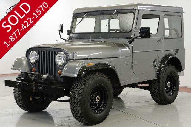 1964 WILLYS CJ-5 4X4 CONVERTIBLE TOP PTO WINCH OVERDRIVE