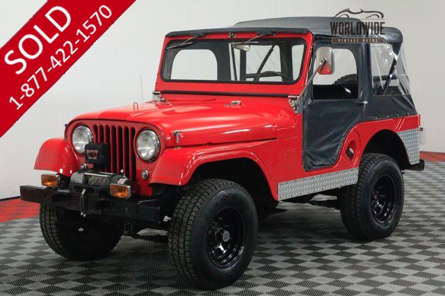 1963 WILLYS CJ3 INLINE 4 CYLINDER SOFT TOP WARN WINCH 4X4