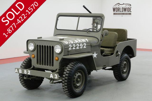 1963 WILLYS CJ3B FRAME OFF RESTORED COLLECTOR HIGH HOOD RARE