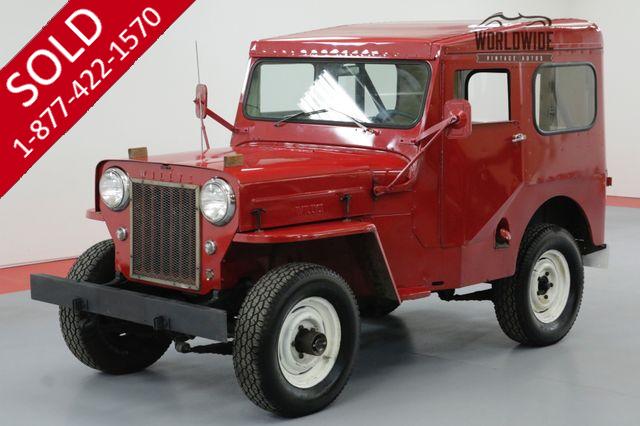 1961 WILLYS CJ3B 4 CYL MANUAL 4X4