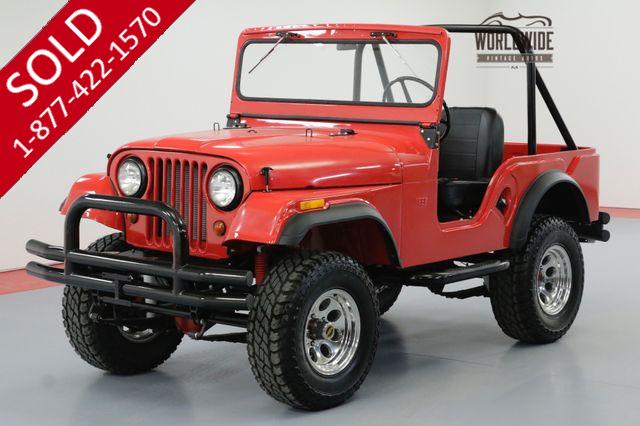 1962 WILLYS CJ5  FRAME OFF RESTORED HOT ROD V8 4X4 48 MILES