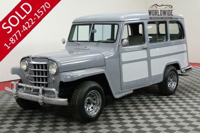1951 WILLYS WAGON RESTORED INLINE 6 MOTOR OVERDRIVE TRANS