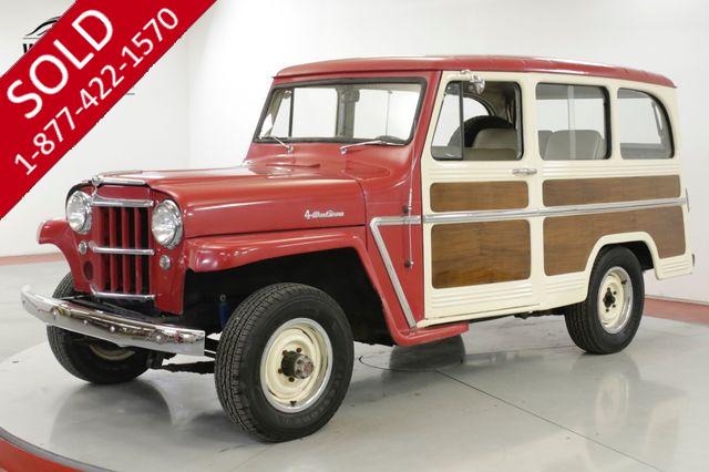 1962 WILLYS  WAGON  GREAT DRIVER HURRICANE MOTOR 4X4