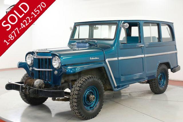 1962 WILLYS  WAGON RARE WAGON NEW PAINT AND INTERIOR COLLECTOR