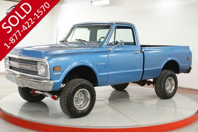 1969 CHEVY K10 FACTORY 4X4 SHORT BED FRAME OFF RESTORED AC