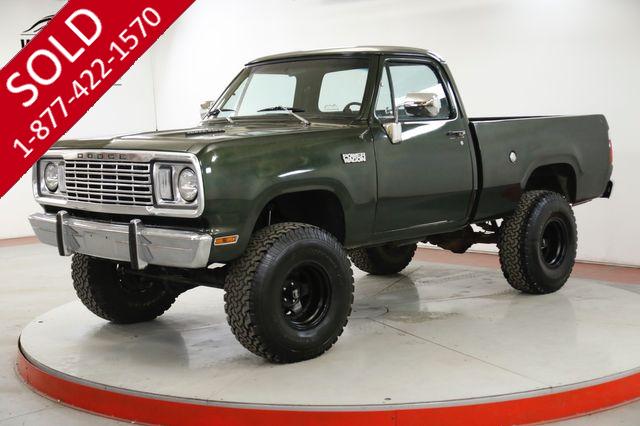 1978 DODGE POWER WAGON RAM PS PB 360 4 SPEED SHORT BED