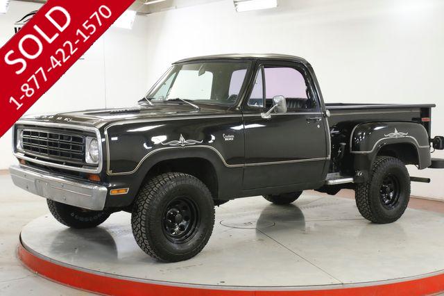 1977 DODGE POWER WAGON 4x4 V8 PS PB SHORTBED RARE WARLOCK EDITION
