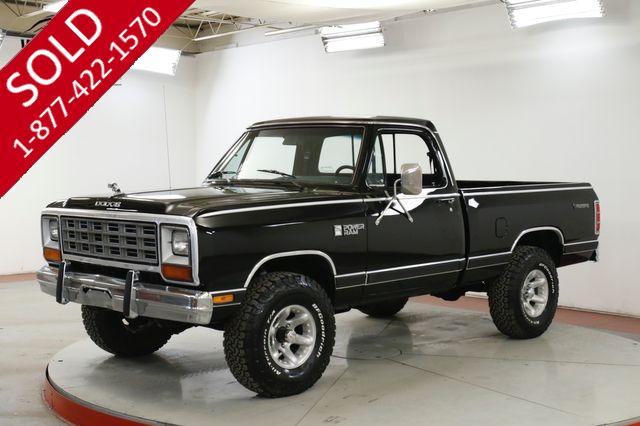 1985 DODGE RAM  W150 PROSPECTOR PS PB 4x4 SHORT BED