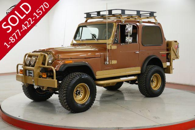1978 JEEP CJ7 GOLDEN EAGLE 1 OWNER HIGH DOLLAR BUILD WINCH 