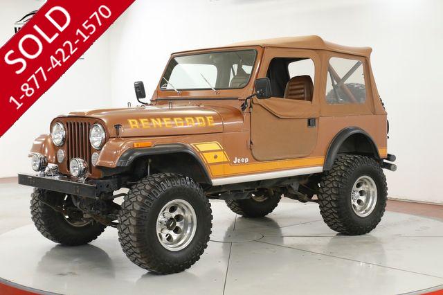 1983 JEEP CJ7 64K ORIGINAL MI/PAINT TX TRUCK TIME CAPSULE