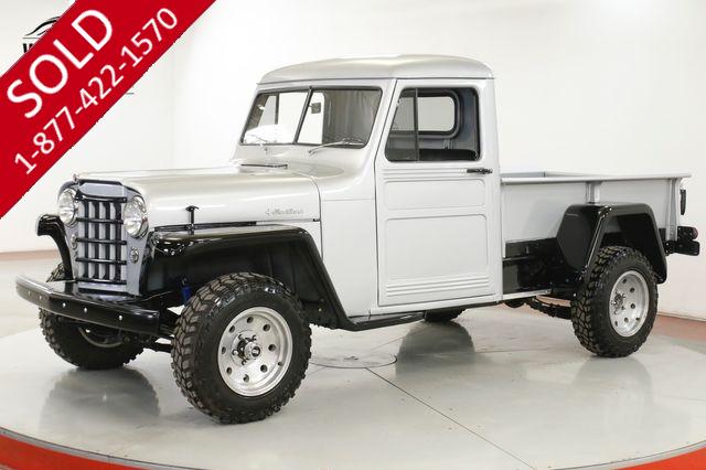 1951 JEEP WILLYS OVERLAND PICKUP FRAME OFF RESTORATION 200 MI