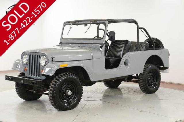 1961 JEEP WILLYS CJ6. RESTORED. $30K INVESTED RARE 4x4 CJ5 CJ7